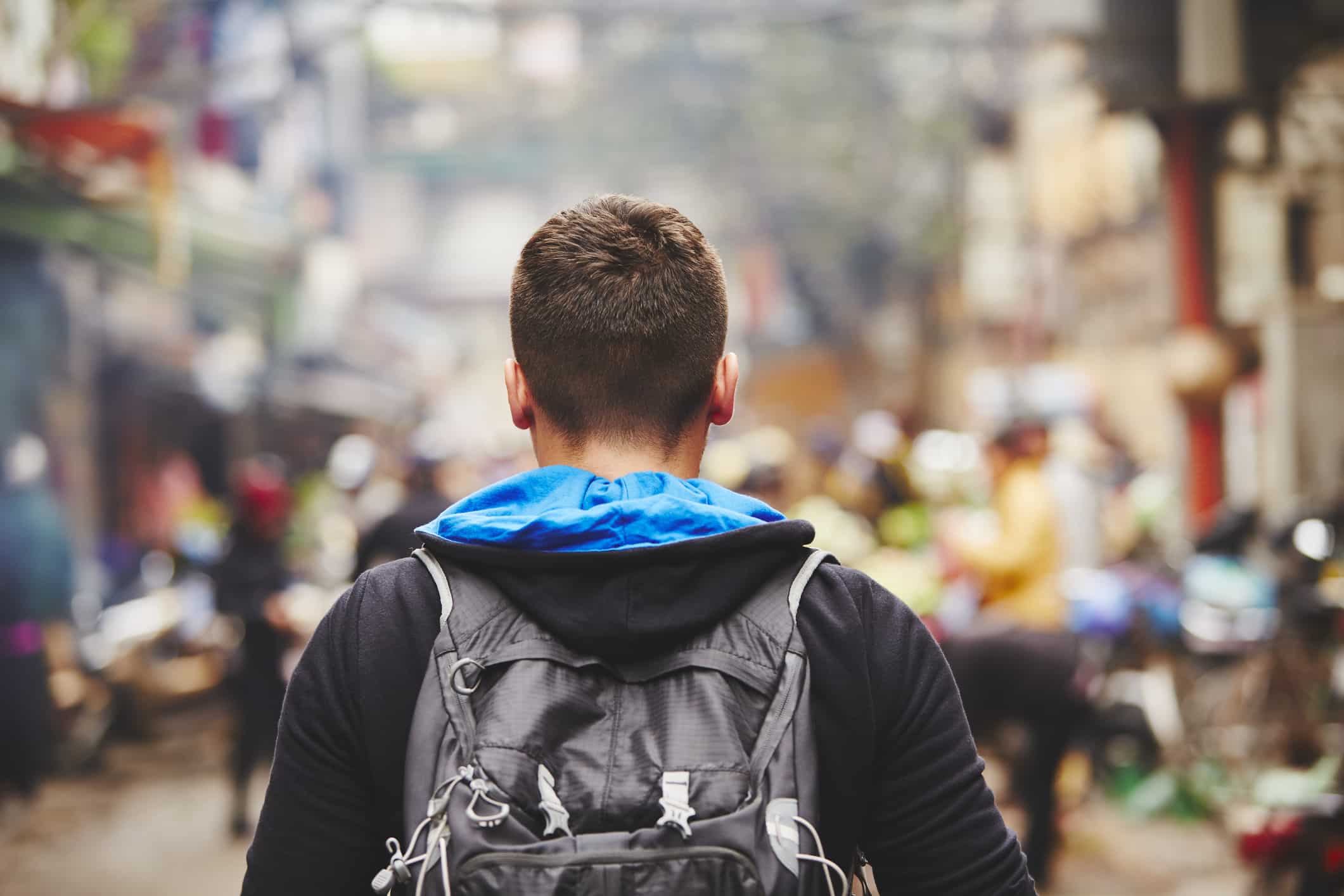 Young traveler